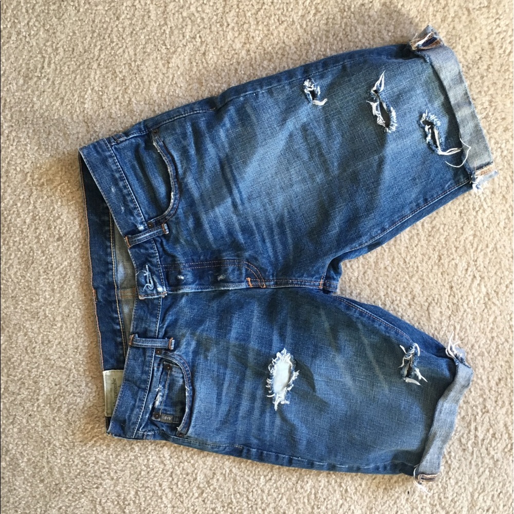 Jean shorts from Abercrombie