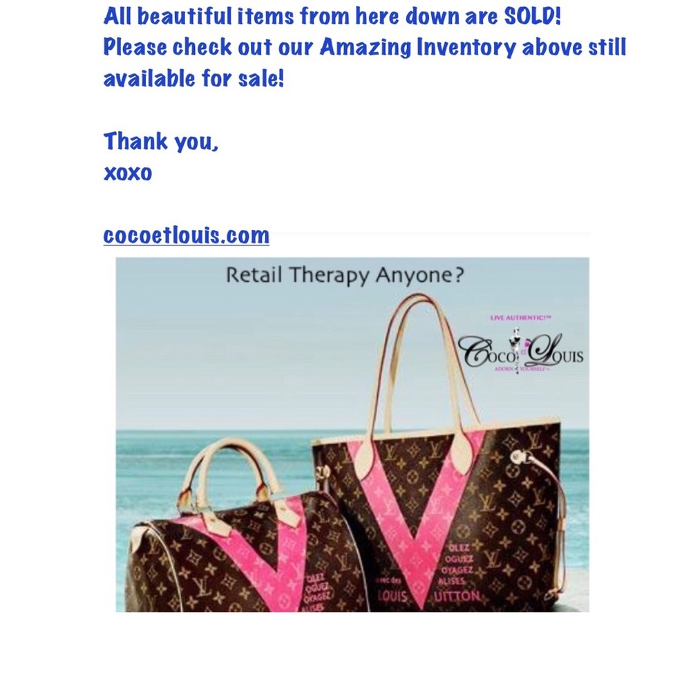 SOLD FROM HERE DOWN. ALL SOLD ITEMS