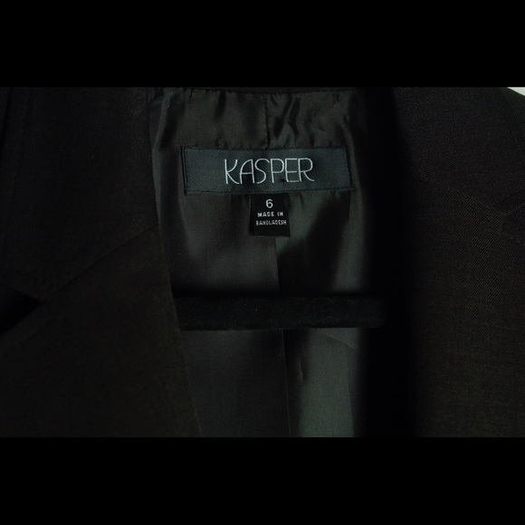 Kasper Blazer Black Size:6 NWT - Picture 3 of 5