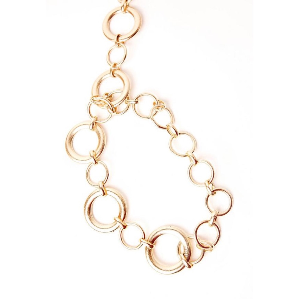 Closing in 1 day! Missguided circle chain belt