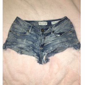 Jean shorts from pacsun