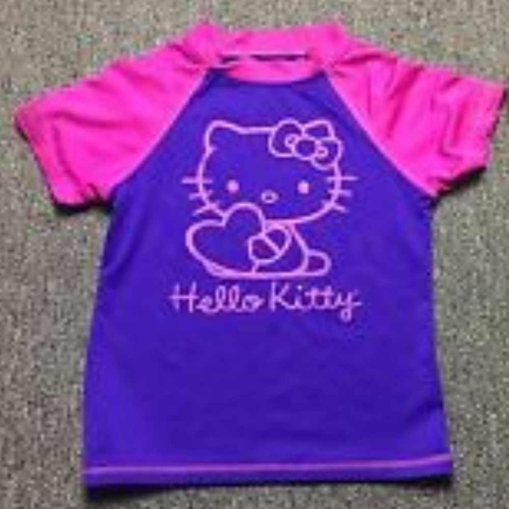 HELLO KITTY SWIM SHIRT