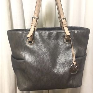 Michael Kors Silver Tote