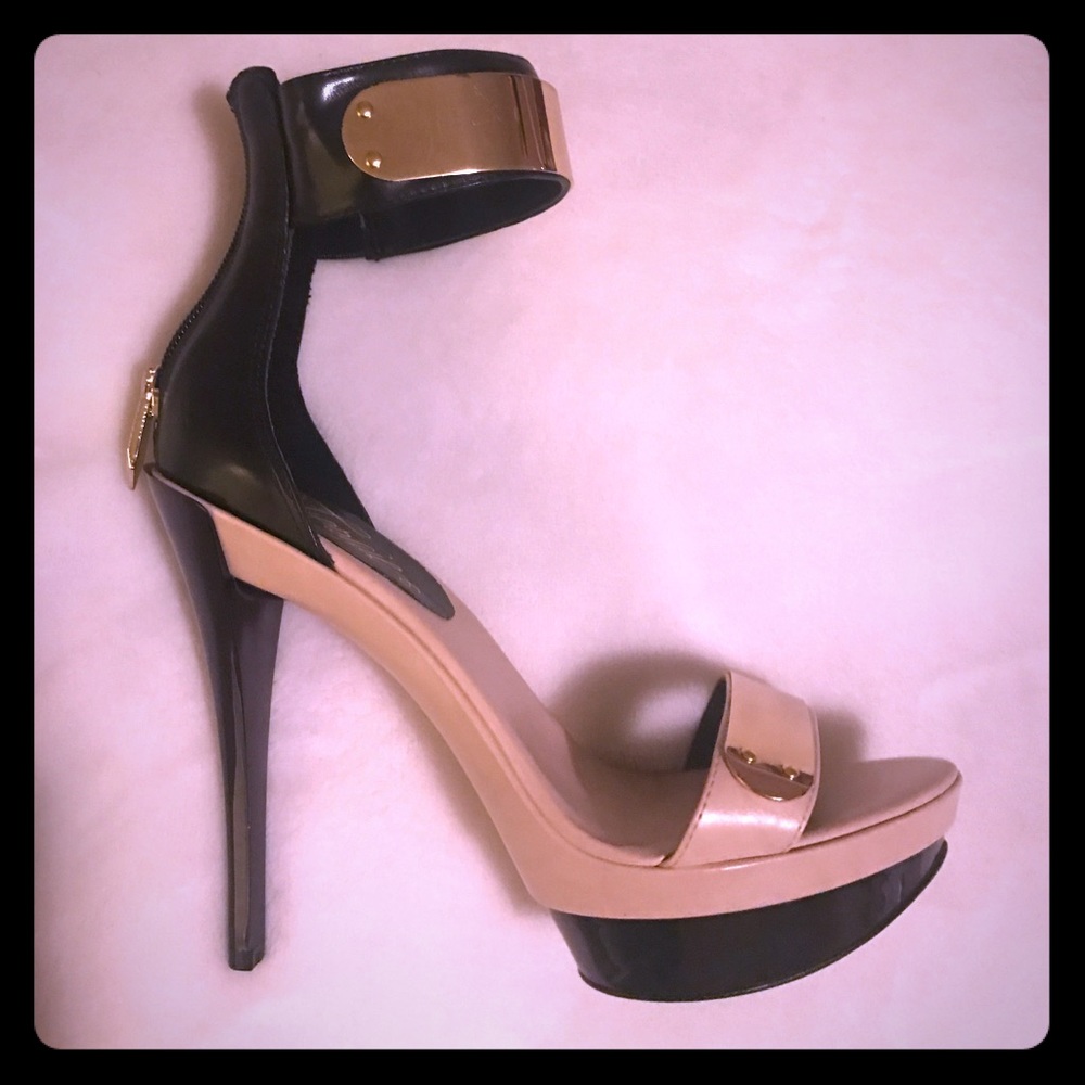 Black | Nude | Gold Heels
