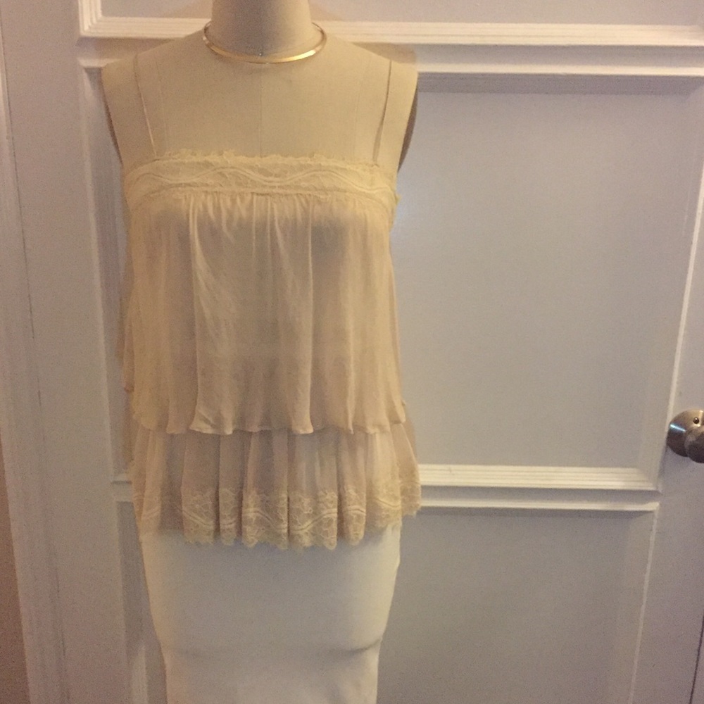 Delicate Nude Top