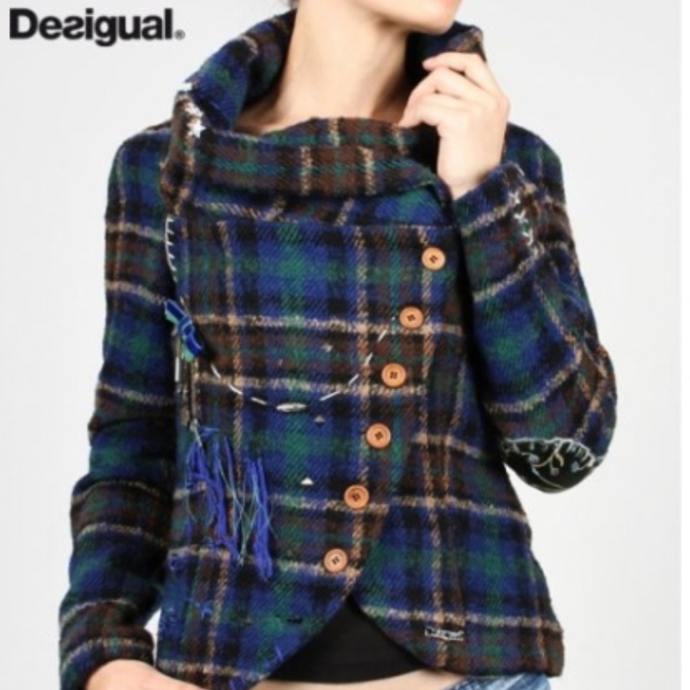 Desigual wool jacket.