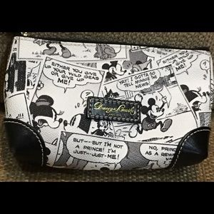 Disney Dooney & Bourke Comic Strip cosmetic bag