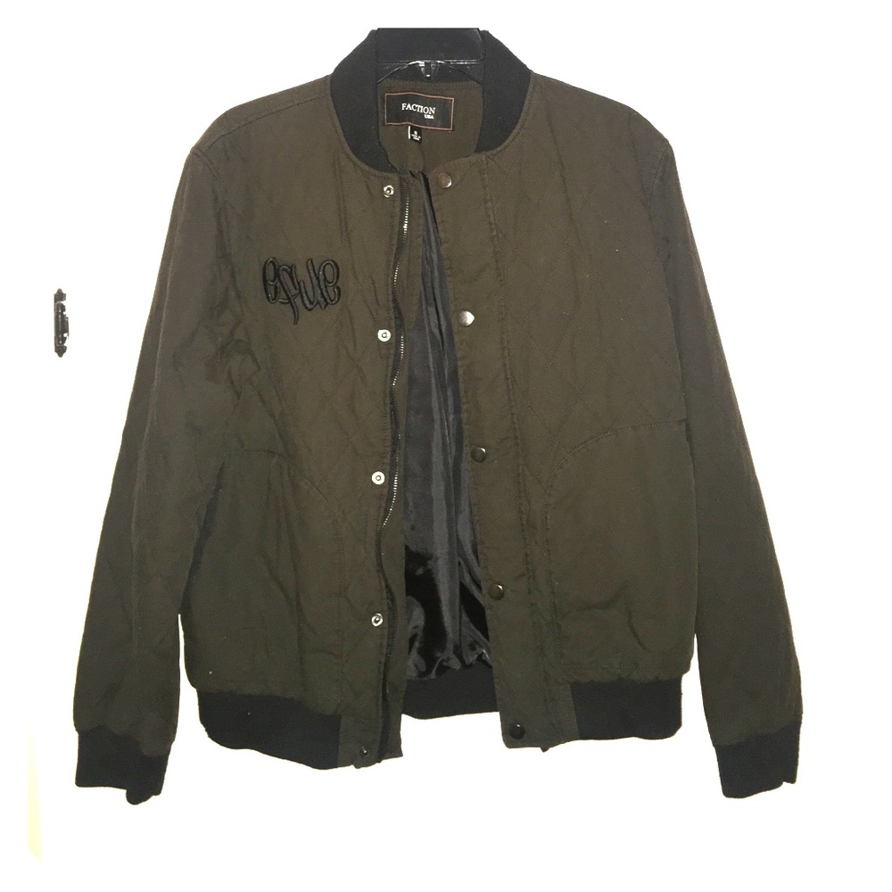 Forest Green Bomber Jacket