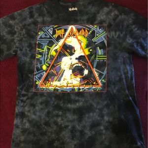 Def Leppard Tie Dye tee