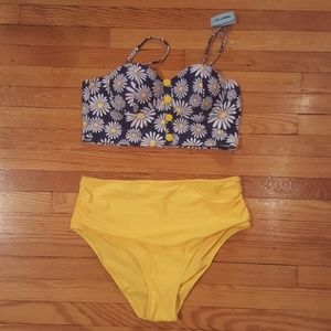 NWT high waist bikini