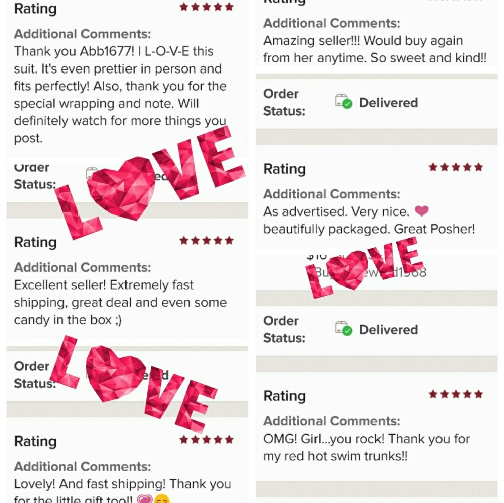 POSH AMBASSADOR💌💕LOVE NOTES💕💌💕