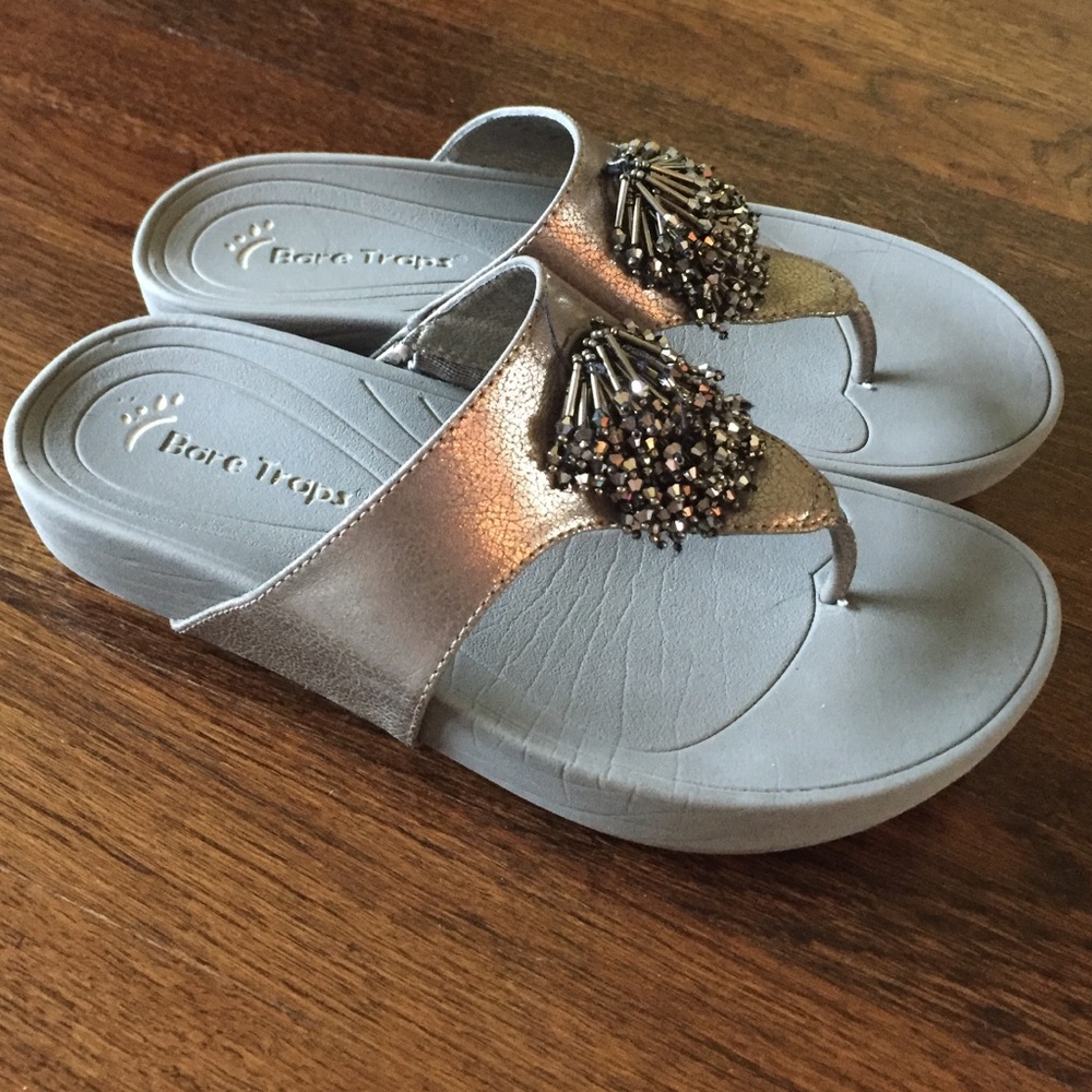 Bear trap ginifer silver/gray sandals