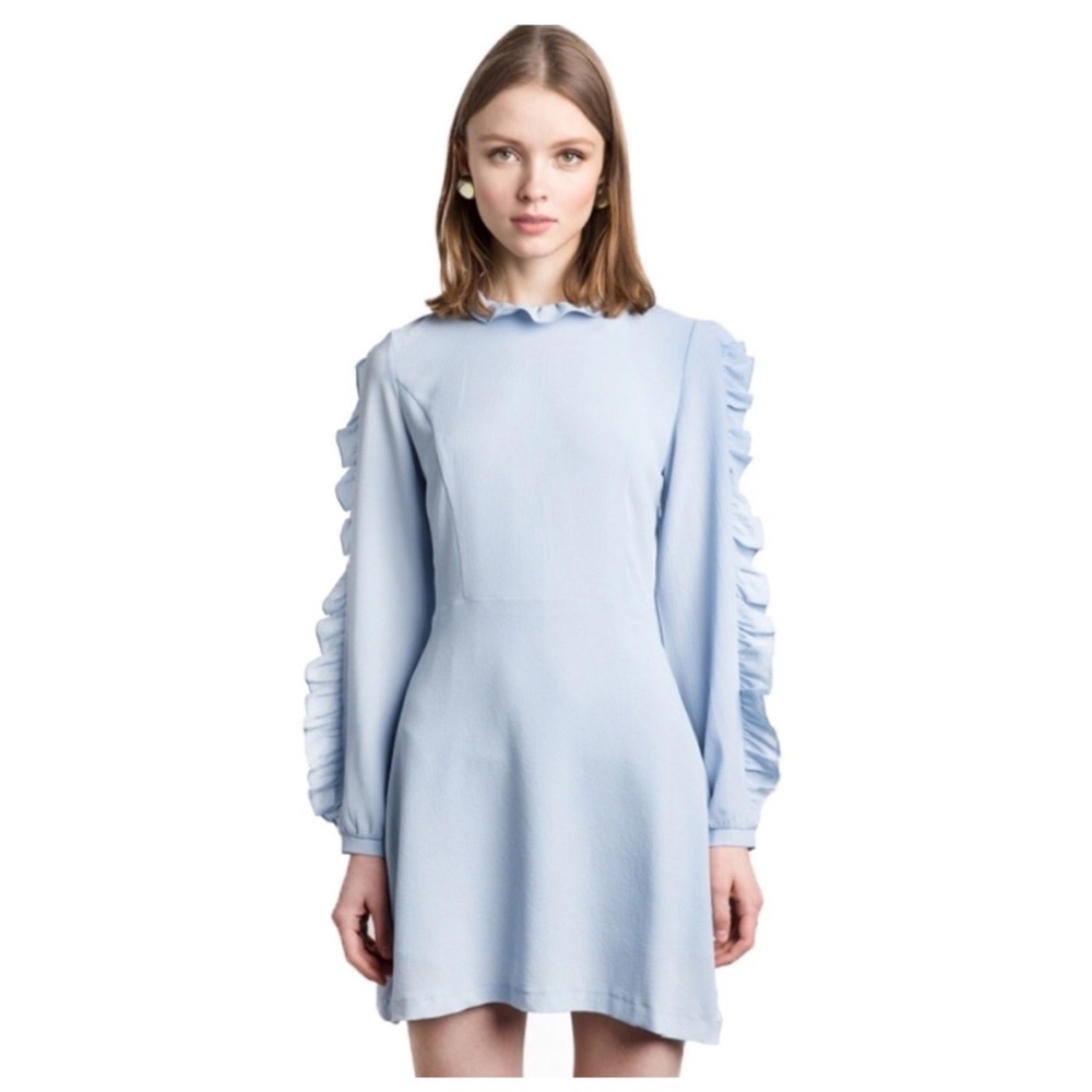 ‼️LAST CALL PRICE FIRM Ruffle Sleeve Dress - Picture 3 of 8