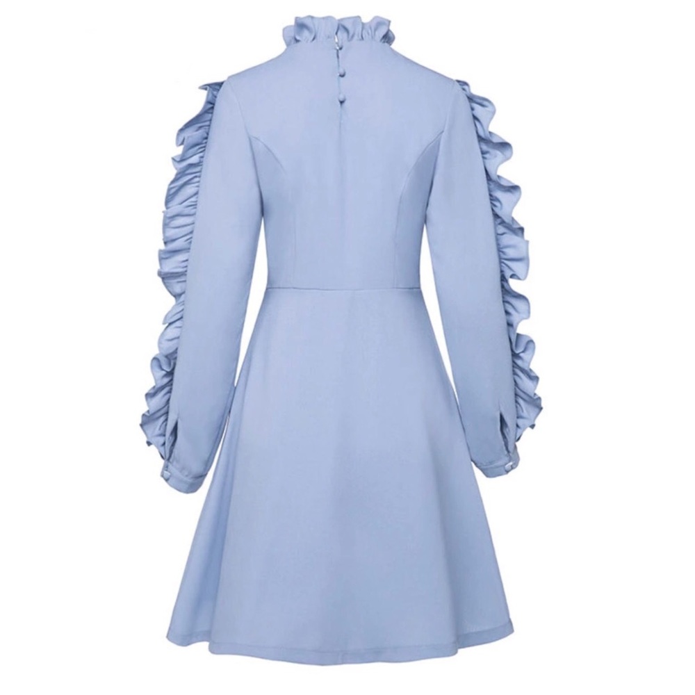 ‼️LAST CALL PRICE FIRM Ruffle Sleeve Dress - Picture 7 of 8