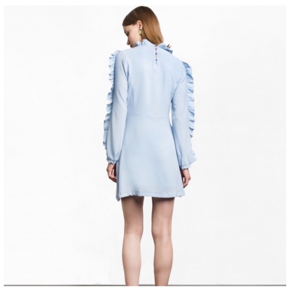 ‼️LAST CALL PRICE FIRM Ruffle Sleeve Dress - Picture 4 of 8