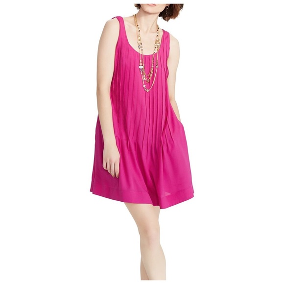 Ralph Lauren Sleeveless Pintuck Dress - Picture 4 of 11