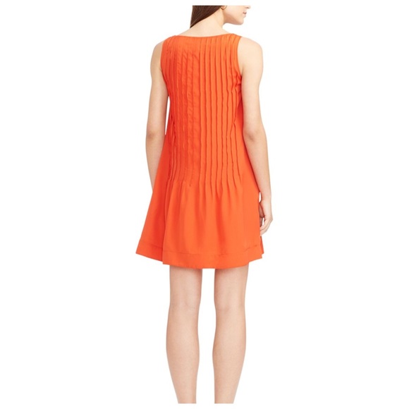 Ralph Lauren Sleeveless Pintuck Dress - Picture 2 of 11