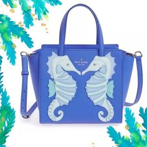 Kate Spade Breath Of Fresh Air Small Seahorse bag