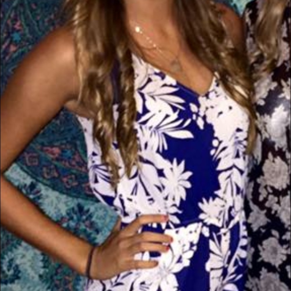 FLORAL ROMPER