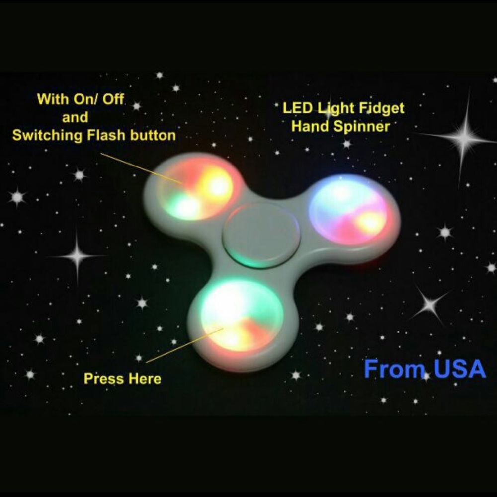 LED Fidget Spinner - Picture 4 of 4