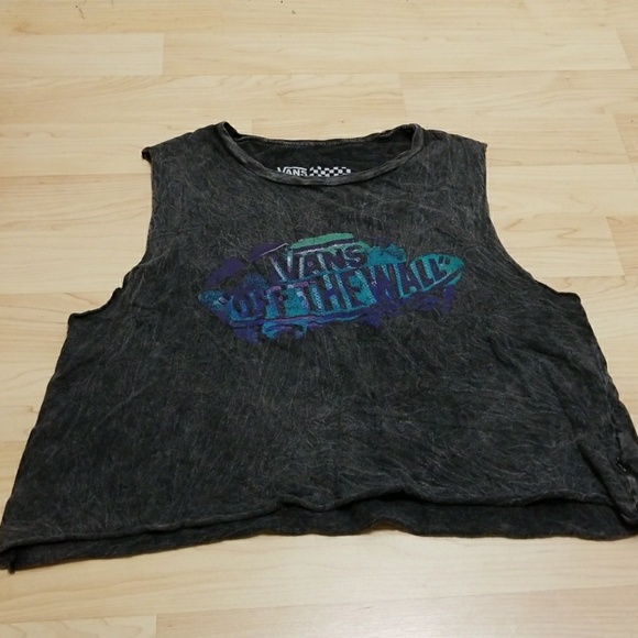 Vans  Tops - Vans Acid Wash Muscle Tank