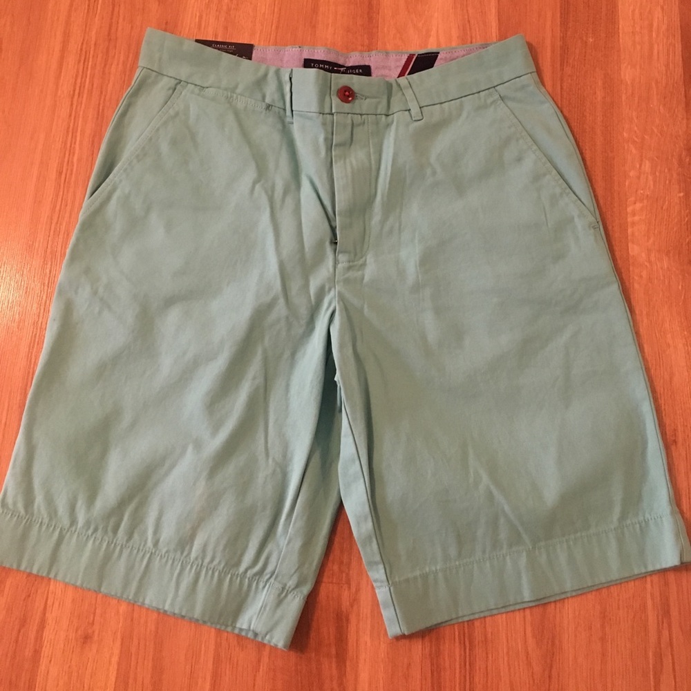 Tommy Hilfiger aqua shorts