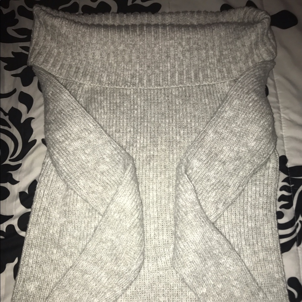 Off the shoulder sweater