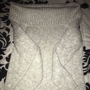 Off the shoulder sweater