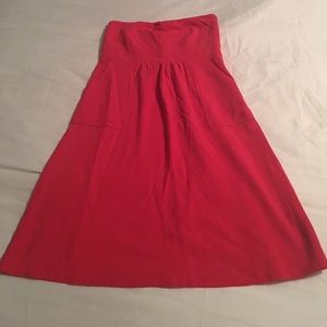 JCREW strapless dress
