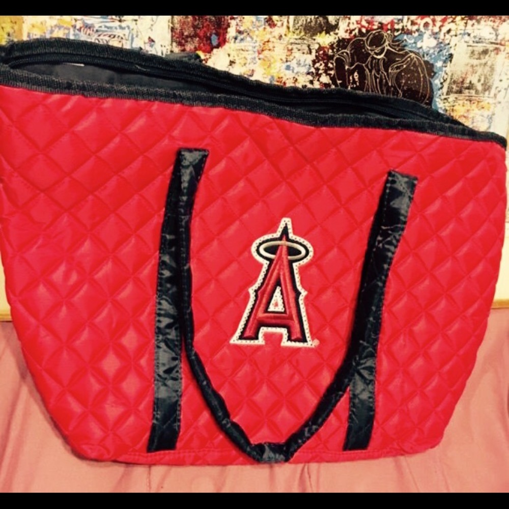 Angels Baseball Tote Bag