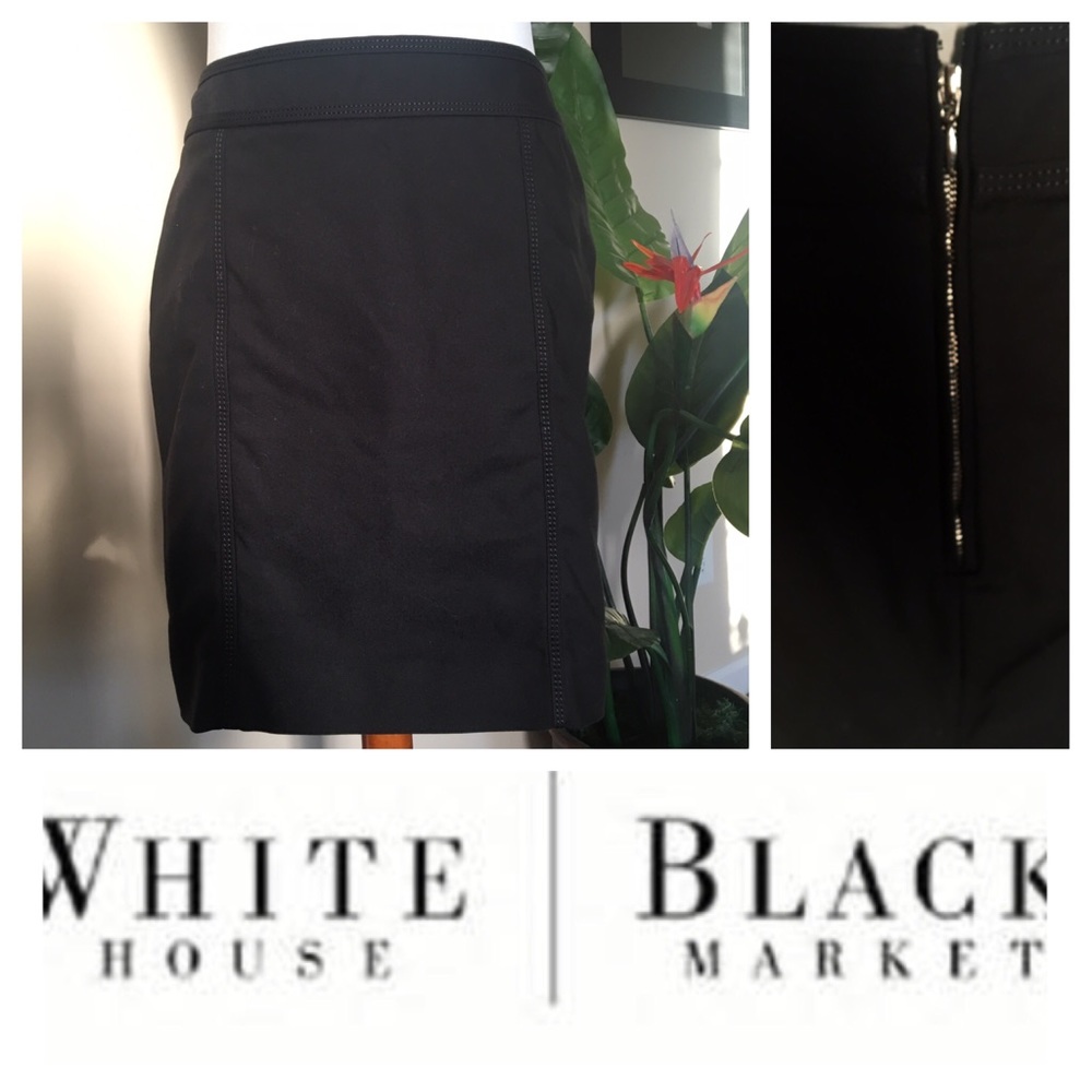 WHBM perfect form short pencil skirt