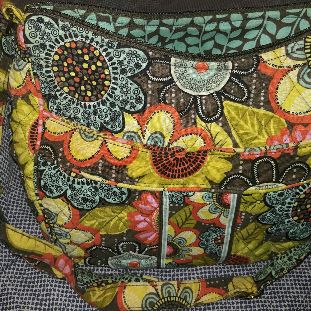 Vera Bradley Floral Bag Quilted Purse