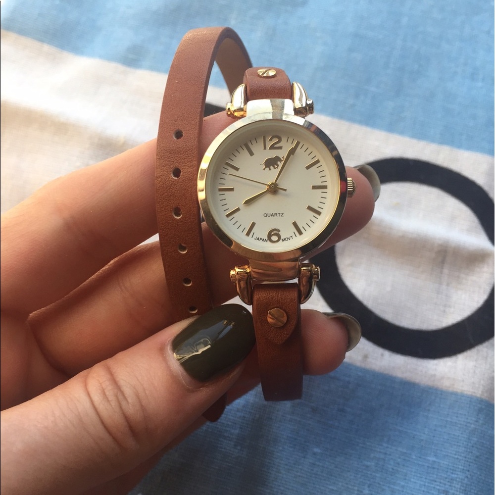 Elephant bracelet watch