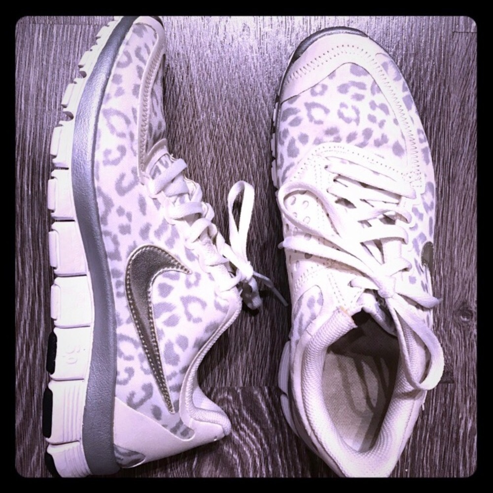 Nike free Run Leopard print
