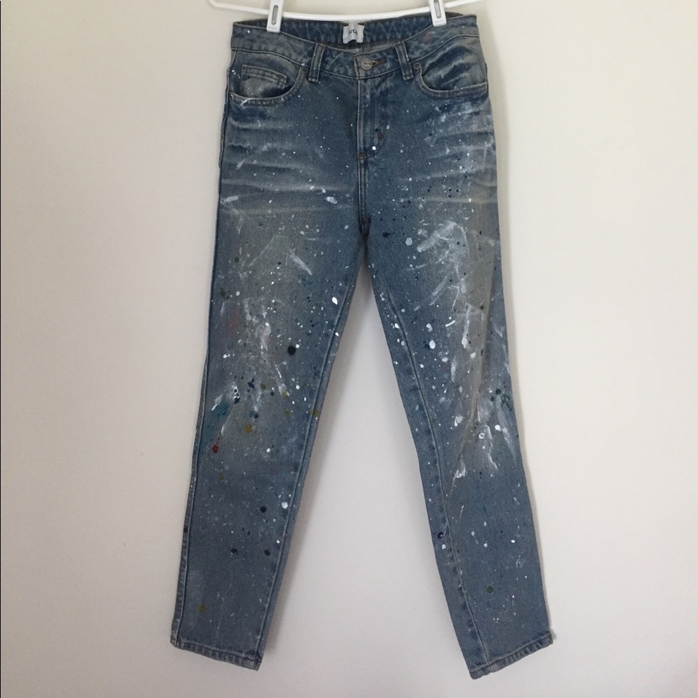 RVCA denim jeans by Michelle Blade "Dirty Indigo"