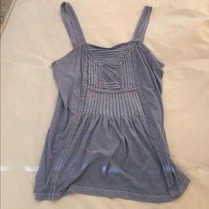 Blue Anthropologie Tank