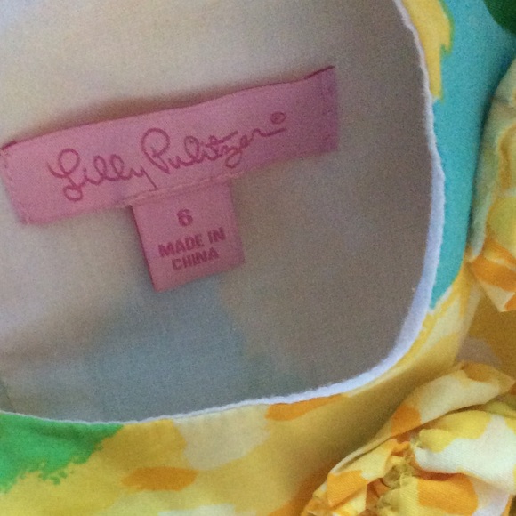 Lilly Pulitzer First Impressions Sun glow yellow - Picture 4 of 4