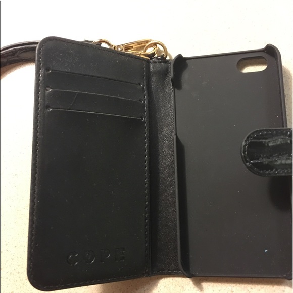 Cope iPhone Wristlet Wallet Cell Phone Case - Picture 2 of 3