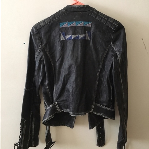 April, May Leather Jacket - Picture 2 of 3