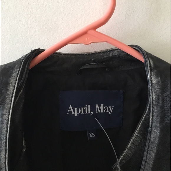 April, May Leather Jacket - Picture 3 of 3