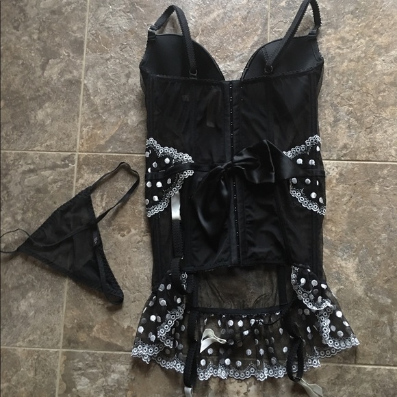 Victoria's Secret Babydoll Lace Corset 34C Small - Picture 2 of 6