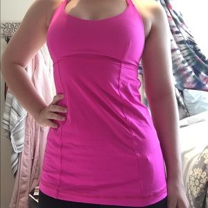 Lululemon Pink halter top