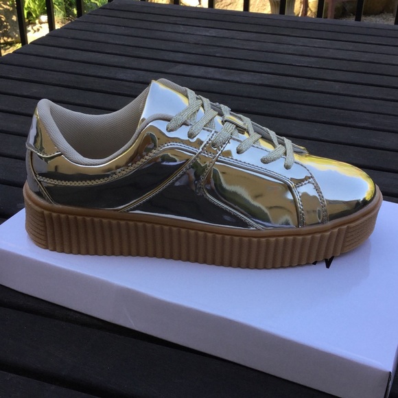 Metallic sneakers - Picture 3 of 5