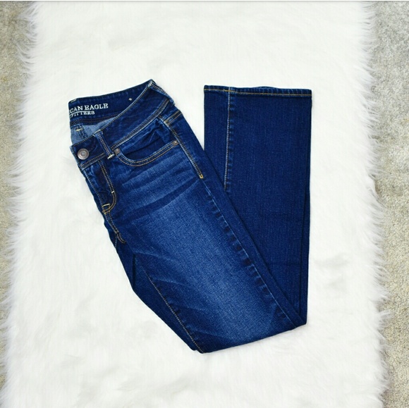 American Eagle Outfitters Denim - American Eagle Dark Wash Straight Leg Jeans