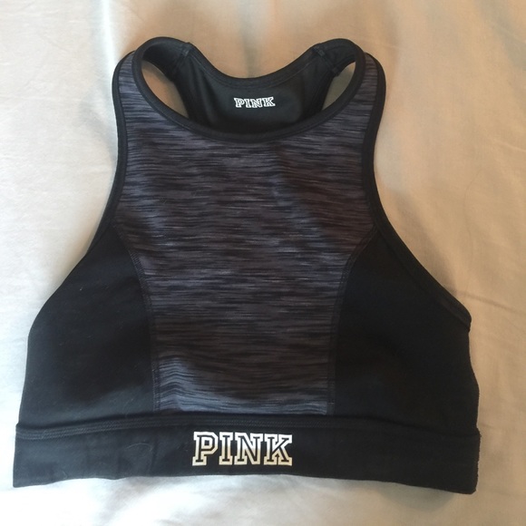 PINK Victoria's Secret Other - Pink black sports bra
