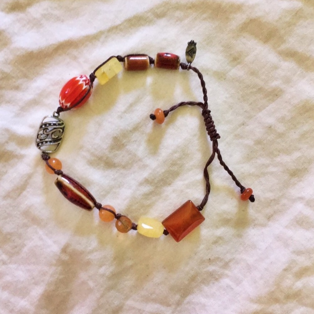 Adjustable tribal bracelet