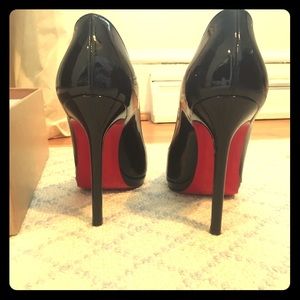 Louboutin patent pumps