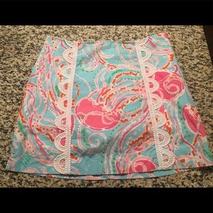 Lilly Pulitzer Jellies Be Jammin Skort Size 0