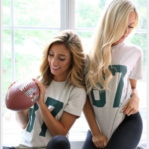 Jessie James Decker 87 Distressed Kittenish Tee