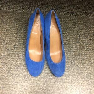 Blue J. Crew Heels